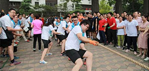 拓樸設(shè)計參加“建勘杯”拔河比賽